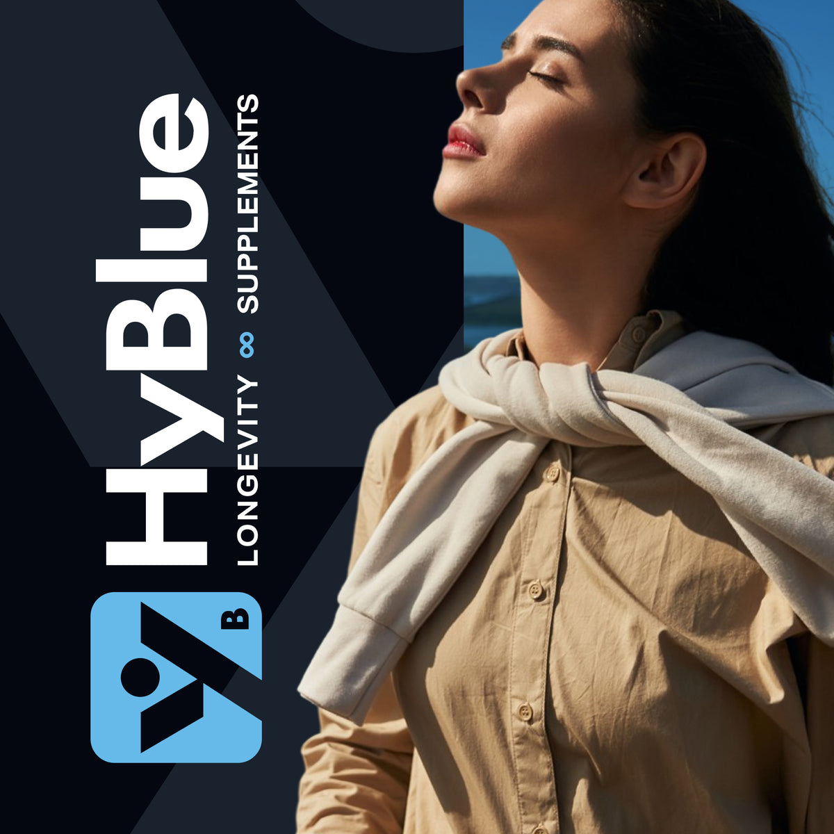 HyBlue L Teanina Integratore 120 cps, 200mg | L Theanine per Stress e Performance Cognitive | Stimola Onde Alfa per Focus Mentale e Lucidità | Senza Glutine Ne Lattosio, 100% Vegano | Fino 4 Mesi