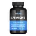 HyBlue Spermidina Pura Alto Dosaggio 180 Cps, 6mg | Integratore Spermidina Alto Dosaggio Per Rinnovo Cellulare e Longevità | Spermidin Integratore No Glutine Ne Lattosio, 100% Vegano | Scorta 6 Mesi