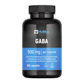 HyBlue GABA Integratore Stanchezza Fisica Mentale 180 Cps, 500mg | Integratore Ansia e Stress Forte | Acido Gamma Amminobutirrico Calma Mentale | No Glutine Ne Lattosio, 100% Vegano | Scorta 6 Mesi